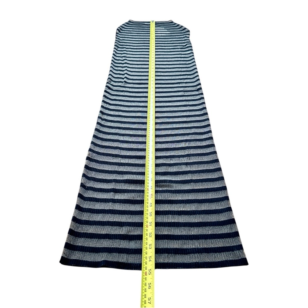 NWT Jean Paul Gaultier Marinière Striped Black Mesh Dress - Picture 15 of 15